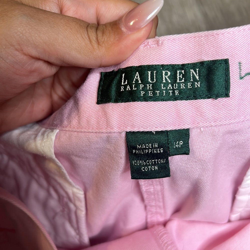 Lauren Ralph Lauren pink shorts - Picture 6 of 10